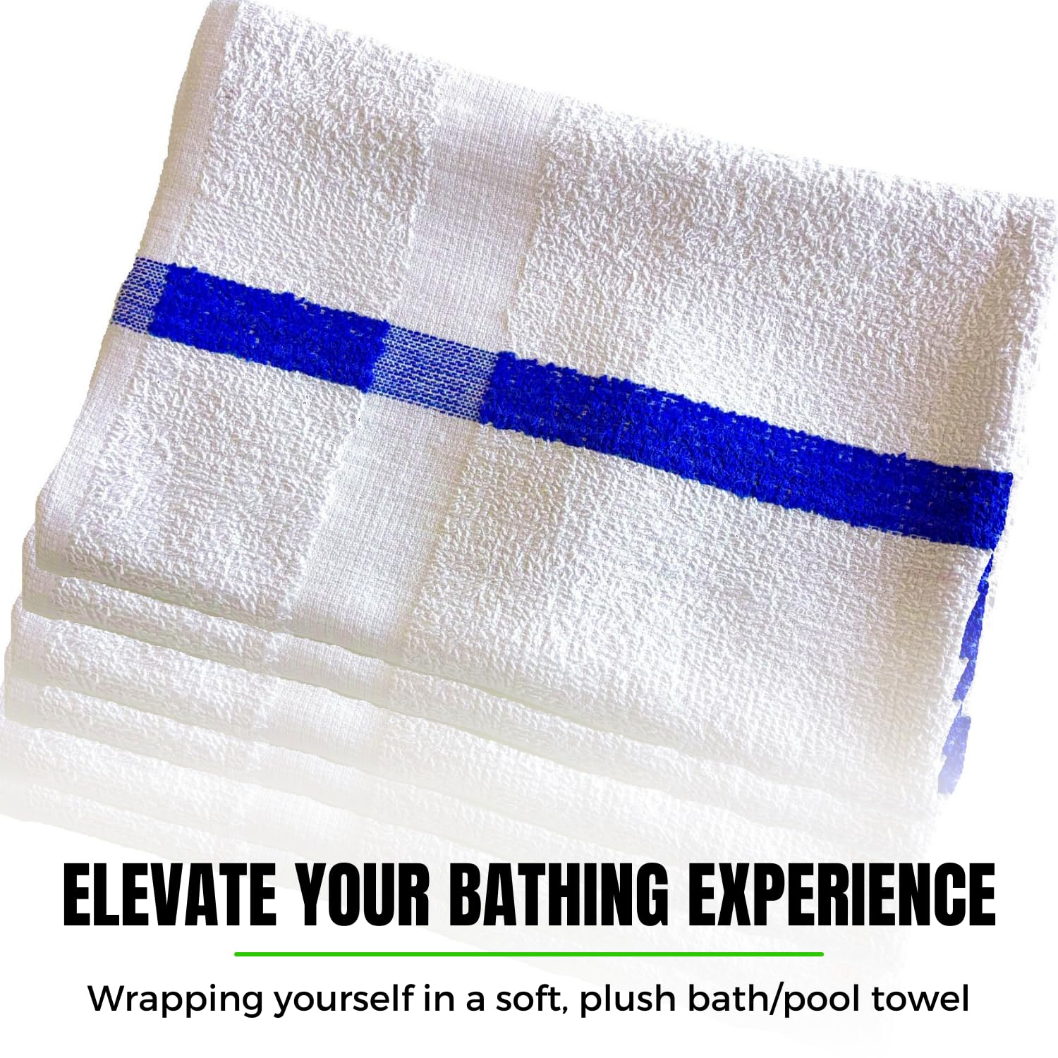 Amazon｜Towels N More 36枚 バス/プールタオル 24インチ x 48インチ
